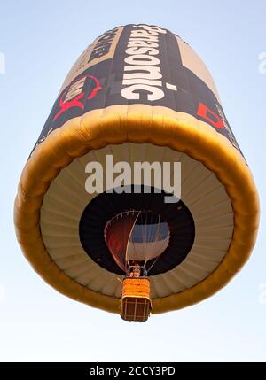 Das Heißluftballonfestival fand im August in Israel statt 2019 Stockfoto