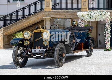 Oldtimer Hispano-Suiza T16, Baujahr 1917, blau, Österreich Stockfoto