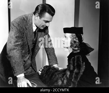 GEORGE BRENT und BETTE DAVIS im DUNKLEN SIEG 1939 Regisseur EDMUND GOULDING Drehbuch Casey Robinson Executive Producer Hal B. Wallis Warner Bros. Stockfoto