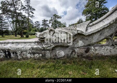 The Orangery at MARGAM COUNTRY PARK, Margam, Port Talbot, Wales, Vereinigtes Königreich Stockfoto