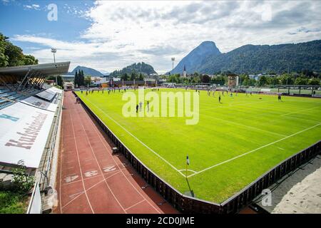 KUFSTEIN, 25-08-2020, Bielefeld Arena, Vorsaison 2020-2021, Arminia Bielefeld - Feyenoord. Stadionübersicht vor dem Spiel Bielefeld - Feyenoord. Stockfoto