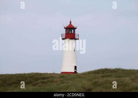 Leuchtturm Liste West in Deutschland Stockfoto