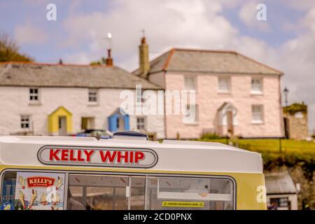 Charlestown in Cornwall, beliebte Touristenattraktion im West Country Stockfoto