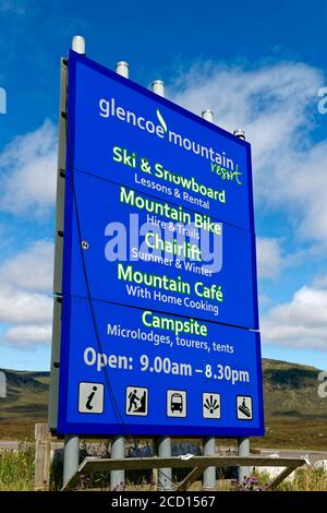 Glen Coe Mountain Resort, Ballachulish, Schottland. Stockfoto