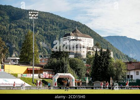 KUFSTEIN, 25-08-2020, Bielefeld Arena, Vorsaison 2020-2021, Arminia Bielefeld - Feyenoord. Stadionübersicht während des Spiels Bielefeld - Feyenoord (0-0). Stockfoto