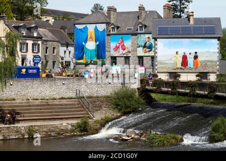 La Gacilly , Fotofestival 2020 Stockfoto