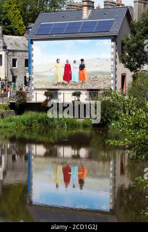 La Gacilly , Fotofestival 2020 Stockfoto