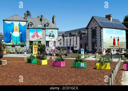 La Gacilly , Fotofestival 2020 Stockfoto