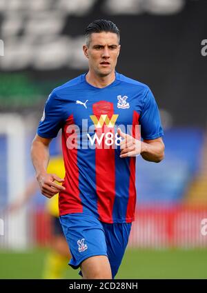 Martin Kelly aus dem Crystal Palace während des Freundschaftsspiel vor der Saison im Selhurst Park, London. Stockfoto