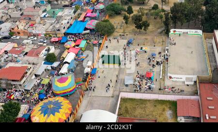 Volksmesse in Mexiko Stockfoto