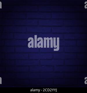 Vektor-Illustration blau Backstein Wand Hintergrund Stock Vektor