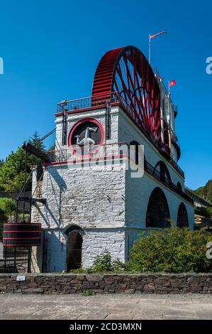 Laxey Wheel, Laxey, Isle Of Man Stockfoto