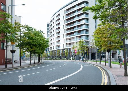 Belfast, Nordirland - 03. August 2019. Titanic Quarter, Belfast City Stockfoto