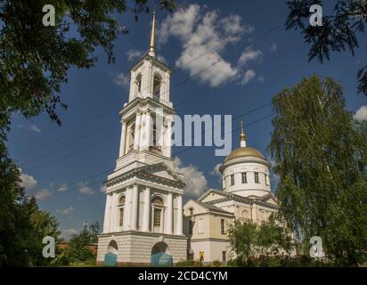 Kirche des Propheten Elia in Torschok. Tver-Region. Russland Stockfoto