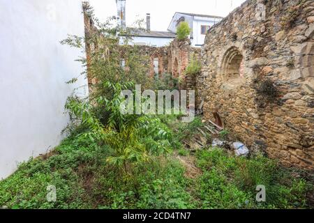 Viviero, eine Stadt im Norden Galiciens, an einer ria gelegen. Stockfoto