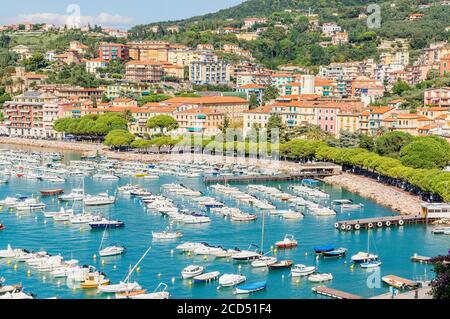 Marina Hafen, Genua, La Spezia, Ligurien, Italien, Stockfoto