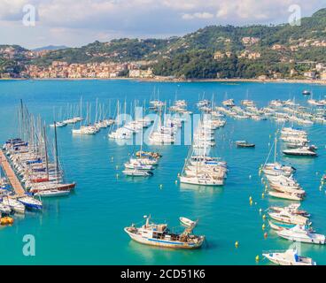 Marina Hafen, Genua, La Spezia, Ligurien, Italien, Stockfoto