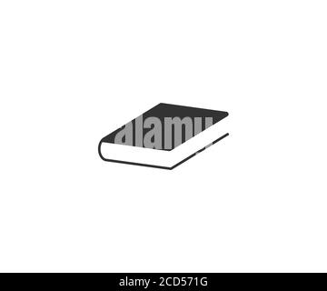 Bücher, Bildung, Bibliothek, Lesesymbol. Vektorgrafik. Stock Vektor