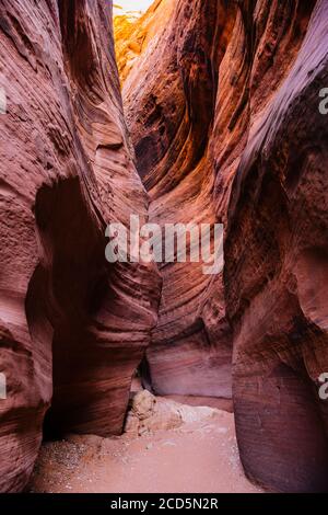 Vermillion Cliffs, Slot Canyons, Buckskin Gulch, Paria Canyon, Utah, USA Stock Photo