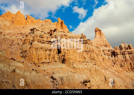 Panaca Formation, Cathedral Gorge State Park, Nevada, USA Stockfoto