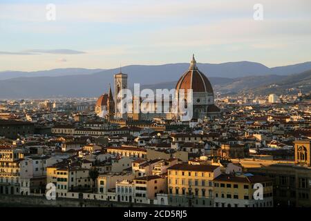 Florenz Kathedrale Santa Maria dei Fiori, Italien Stockfoto