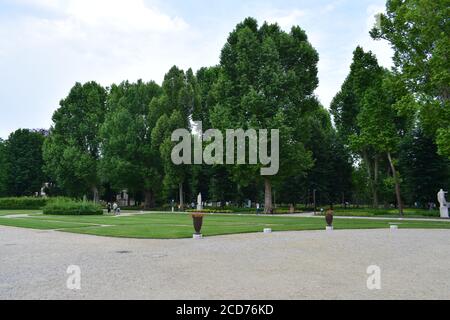 Turin, Italien - 2. Juni 2018 - die schöne Altstadt von Turin, die schönste Stadt im Piemont, Italien Stockfoto