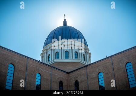 Raleigh North Carolina USA September 20 2017 Holy Name of Kathedrale Von Jesus Stockfoto