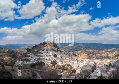 Dörfer von Andalusien, Montefrio in der Provinz Granada, Spanien Stockfoto