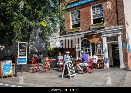 Totnes, Marktstadt an der Mündung des Flusses Dart, South Devon, England, Großbritannien Stockfoto