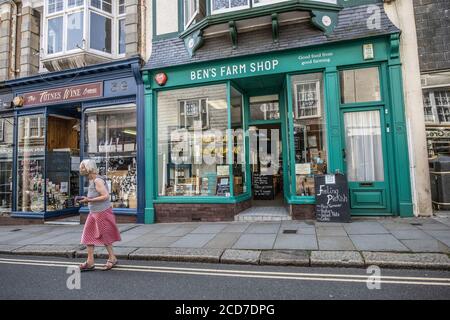 Totnes, Marktstadt an der Mündung des Flusses Dart, South Devon, England, Großbritannien Stockfoto