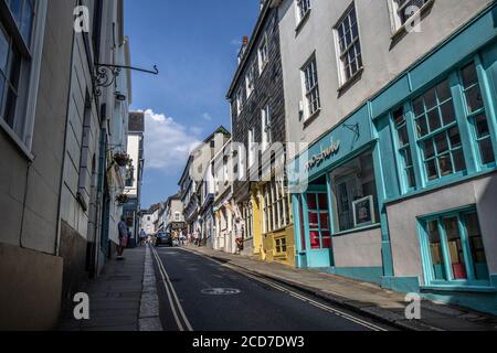 Totnes, Marktstadt an der Mündung des Flusses Dart, South Devon, England, Großbritannien Stockfoto