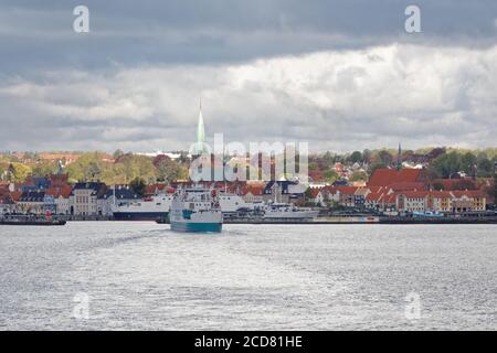 Fährverkehr in Helsingor, Dänemark Stockfoto