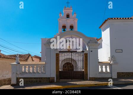 Convento de Santa Teresa von 1665, UNESCO-Weltkulturerbe, Sucre, konstitutionelle Hauptstadt Boliviens, Chuquisaca Department, Bolivien, Lateinamerika Stockfoto