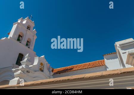 Convento de Santa Teresa von 1665, UNESCO-Weltkulturerbe, Sucre, konstitutionelle Hauptstadt Boliviens, Chuquisaca Department, Bolivien, Lateinamerika Stockfoto