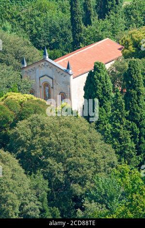 Italien, Lombardei, Desenzano del Garda, San Martino della Battaglia Ossuary Stockfoto