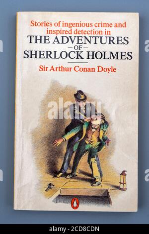 The Adventures of Sherlock Holmes Taschenbuch Stockfoto