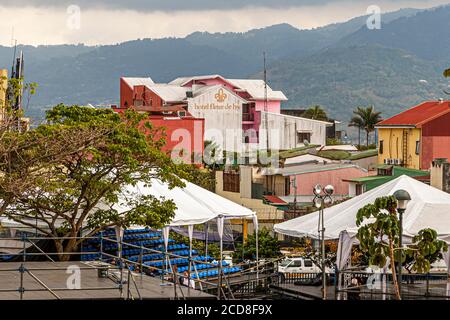 Impressionen von San José, Hauptstadt von Costa Rica Stockfoto