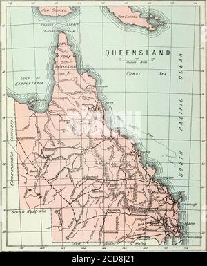 . Die Gemeinschaft Australiens; Bundeshandbuch, vorbereitet im Zusammenhang mit der vierundachtzigsten Sitzung der britischen Vereinigung für die Förderung der Wissenschaft, in Australien, August, 1914 statt. Stockfoto