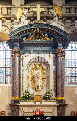 Frankreich, Paris, Marais, Saint Paul Kirche und Saint Louis Stockfoto