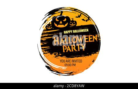 halloween Verkauf Banner Layout-Design. vektor-Illustration Stock Vektor