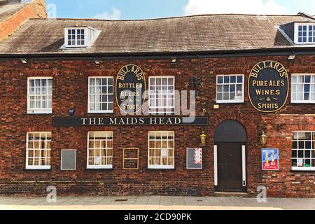 The Maids Head, Tuesday Market Place, Kings Lynn an der Norfolk-Küste, Großbritannien Stockfoto