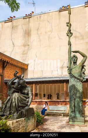 Frankreich, Paris, das Museum des Bildhauers Antoine Bourdelle Stockfoto