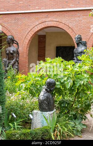 Frankreich, Paris, das Museum des Bildhauers Antoine Bourdelle Stockfoto