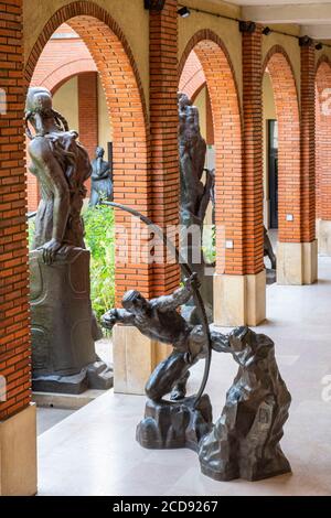 Frankreich, Paris, das Museum des Bildhauers Antoine Bourdelle Stockfoto