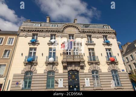 Frankreich, Manche, Cherbourg Octeville, Herstellung von Regenschirmen von Cherbourg Stockfoto