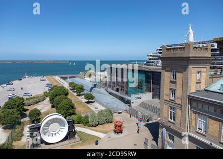 Frankreich, Manche, Cherbourg, Cite De La Mer, alte nukleare u-Boot Le Redoutable Stockfoto