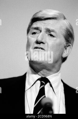 Cecil Parkinson – Staatssekretär für Verkehr. Konservative und unionistische Parteikonferenz im Bournemouth International Centre in Dorset. Oktober 1990. Foto: Neil Turner Stockfoto