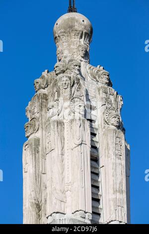 Frankreich, Seine Saint Denis, Villemomble, St. Louis Kirche Stockfoto