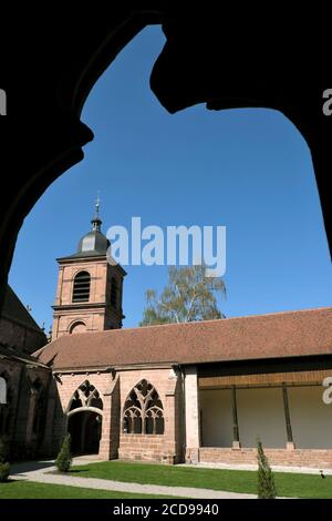 Frankreich, Vogesen, Saint die des Vosges, Saint die Kathedrale, das Kloster Stockfoto