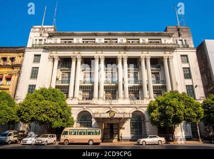 Myanmar (Burma), Yangon, die Kolonialstadt Stockfoto